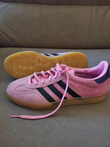 tênis gazelle rosa adidas - indoor pink | tam 37