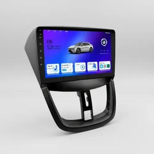Multimidia 9p Adak Peugeot 207 Android 14 Carplay Wifi Qled