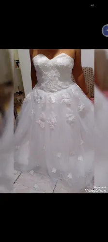 Vestido de noiva-seminovo