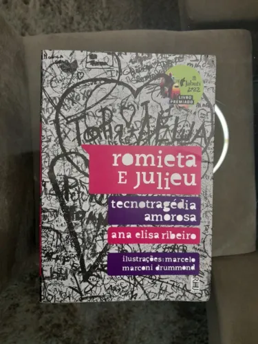 Livro Literário Romieta & Julieu: Tecnotragédia Amorosa Ana Elisa Ribeiro