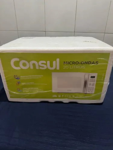 Vendo microondas consul 20l lacrado sem uso !
