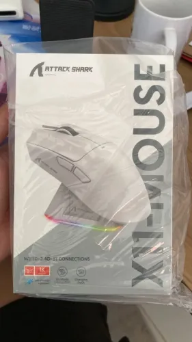 Mouse Gamer Sem Fio Attack Shark X11