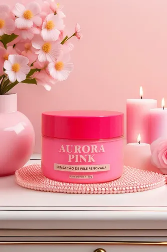 2 AURORA PINK CREME CLAREADOR DE MANCHAS - PAGUE NA ENTREGA