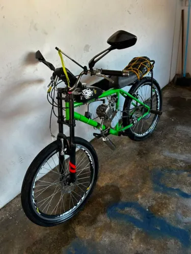 Bicicleta Motorizada 80cc aro 26