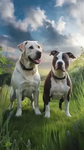 labrador x pitbull