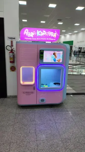 Maquina de Algodão Doce Robotizada