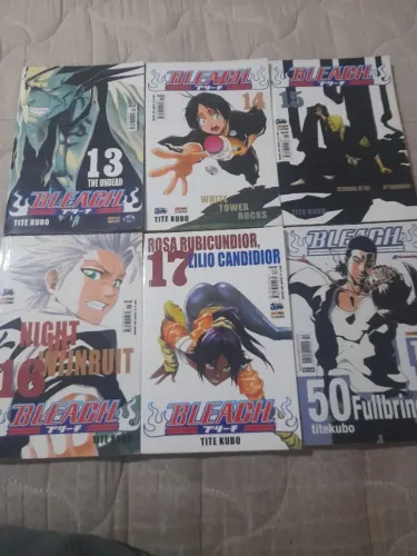 Coleção Bleach do vol 13 até o 17 e vol 50