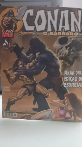 Conan, O Bárbaro. Mythos Editora vol 1, 2 e 3