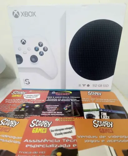 XBOX SERIES NOVO, LACRADO, GARANTIA 1 ANO, LOJA