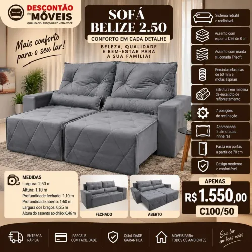 Sofa retrátil