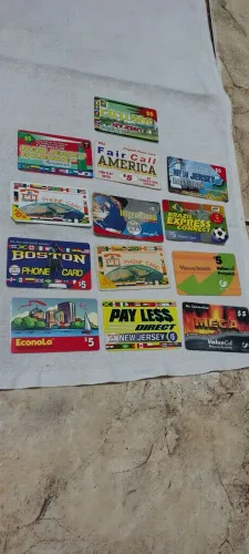13 CARTÕES AMERICANOS