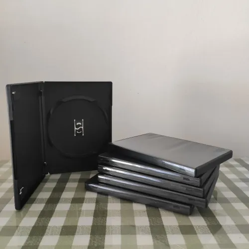 Capas virgem para DVD