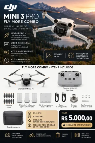 Drone DJI Mini 3 pro