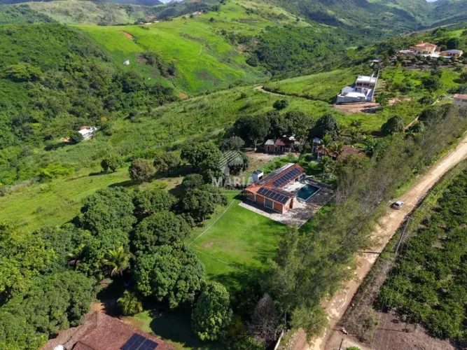 Chácara com 08 hectares em Chã Grande/PE, casa sede com 06 quartos!