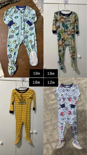Macacão Carters 4 peças