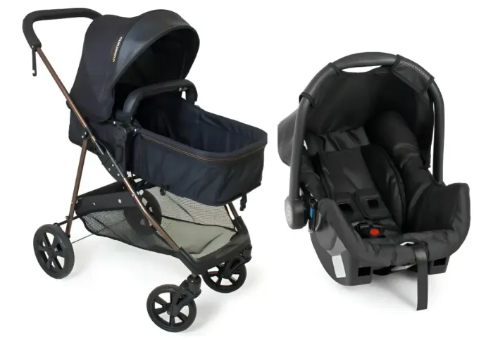 VENDO CARRINHO DE BEBÊ + BEBÊ CONFORTO GALZERANO NAPOLI
