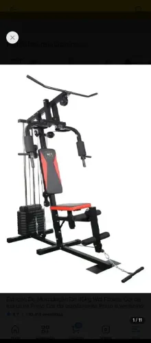 Aparelho de musculação multifuncional