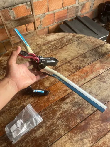 Guidão de carbono para bicicleta 
