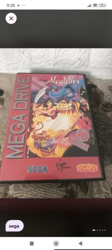 Jogo Mega drive Aladdin