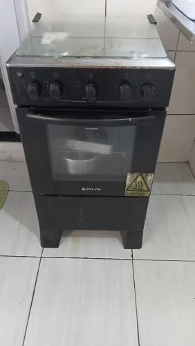 Fogao ATLAS 5 BOCAS PRETO