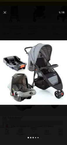 Carrinho de bebê Cosco Travel System Jetty Trio