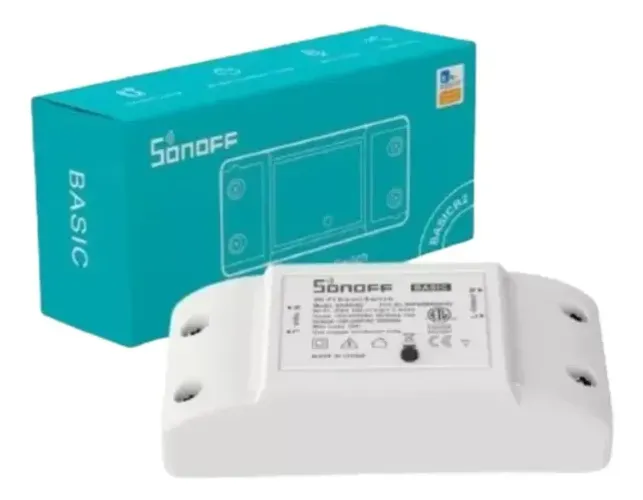 Sonoff Interruptor Wifi Automação Residencial Alexa Google 127/220vSonoff Interruptor Wifi
