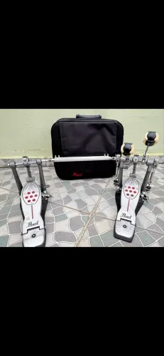 Pedal duplo Pearl Redline