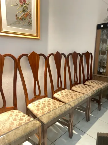 5 Cadeiras pra Mesa de Jantar