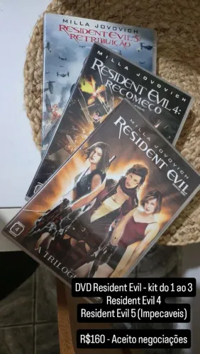 Todos DVD Resident Evil