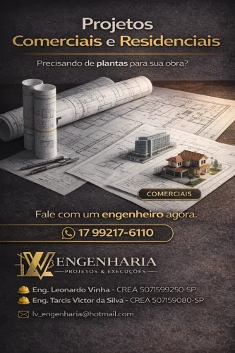 Precisa de Planta ou Regularizar sua Obra? Engenheiro Civil