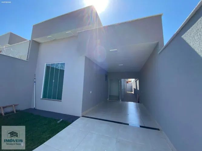 Casa para Venda em Aparecida de Goiânia, Vila Maria, 3 dormitórios, 1 suíte, 2 banheiros,