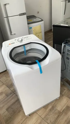MÁQUINA DE LAVAR 15 KILOS BRASTEMP 127 VOLTS - COM GARANTIA