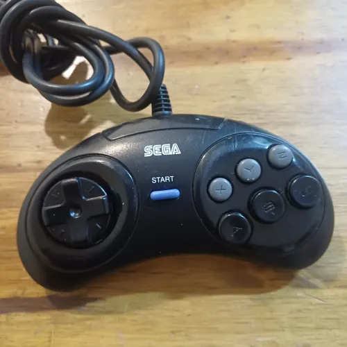 Controle Mega drive Sega sj6000