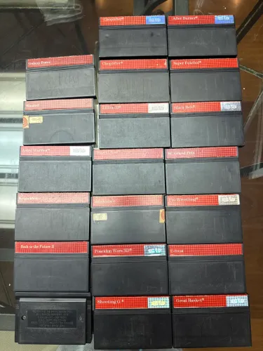 Cartuchos SEGA MASTER SYSTEM - coleção retro