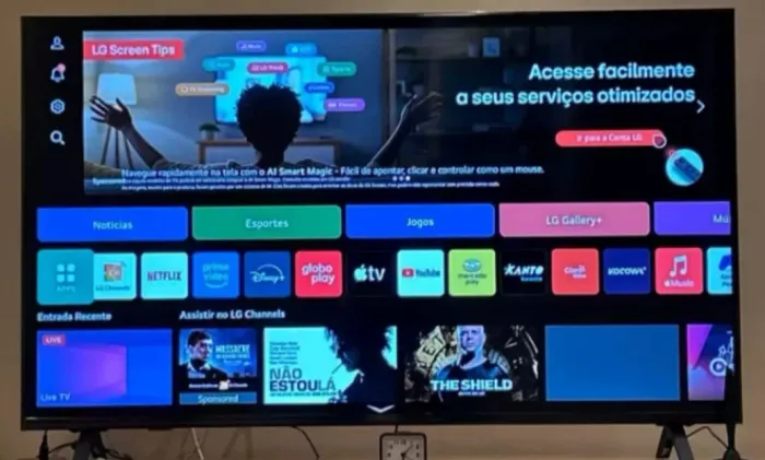 Tv 50 polegadas LG 4k com NF e garantia 