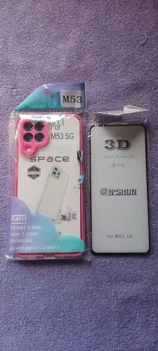 Capa anti-impacto com película 3D para M53