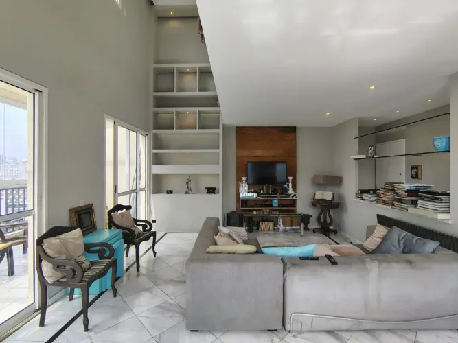 COBERTURA Duplex 260 metros 3 SUITES - 3 VAGAS - CONDOMÍNIO RAIL POMPÉIA - Água Branca -