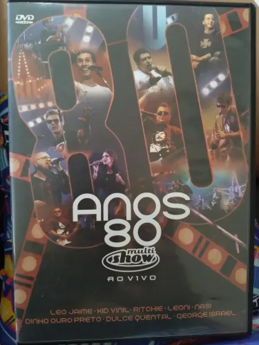 DVD Anos 80 Multishow Ao Vivo - Rock Nacional (Original)