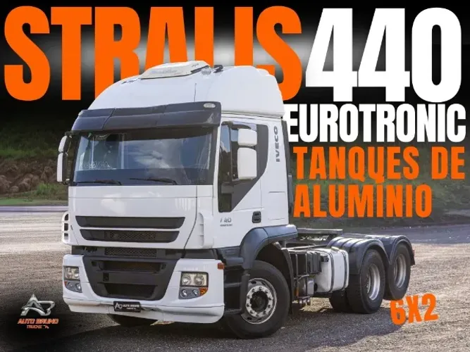 Iveco Stralis 440 6x2 Eurotronic Teto Alto com Interclima