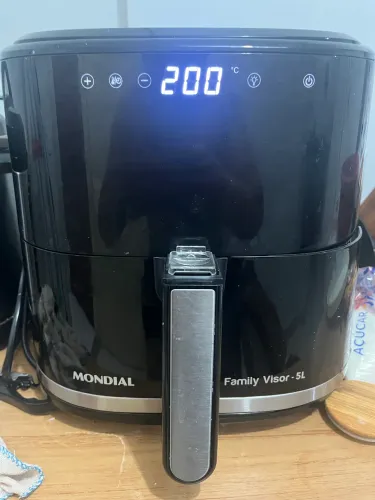 Air fryer mondial 5L painel eletrônico