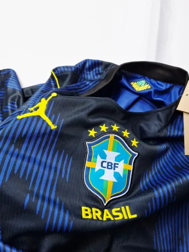 Camisa brasil azul jordan oficial torcedor | copa do mundo | selecao brasileira | brasil 