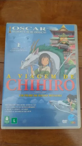 Dvd Oficial A viagem de Chihiro Studio Ghibli Spirited Away