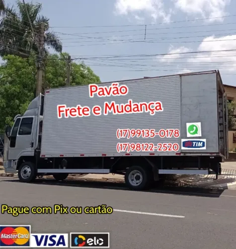 Mudança e frete todos os dias