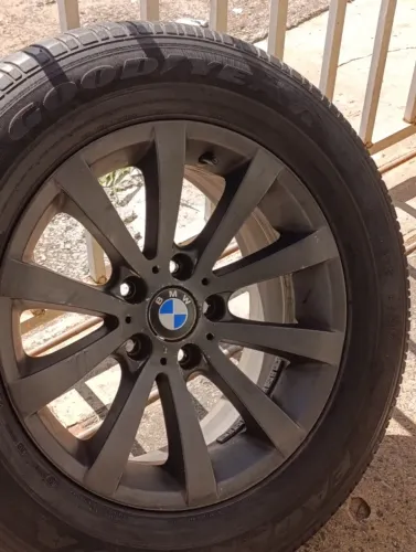 RODA ORIGINAl BMW   320i 325i E90  ARO 17 + PNEUS - 5x120 TALA 8