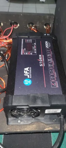 Fonte 200a JFA na garantia
