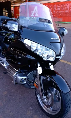 Honda Goldwing 1800 airbag estudo troca big trail