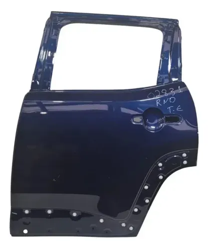 Porta Traseira Esquerda Jeep Renagade 2015 2025 Azul Traseira Esquerda Azul