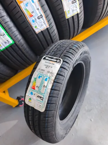 só R$ 589 !! Kit 2 Pneus Continental Aro 14 - 175/65R14 Novos !