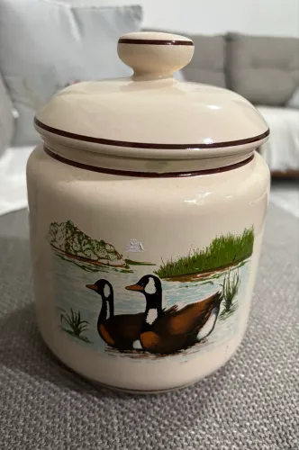 Pote de cerâmica antigo