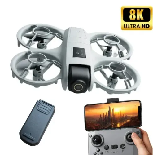 Mini Drone Gt3 Câmera Dupla Modo sem Cabeça FPV 360 Graus Manobras Hd Evita Obstáculos 1 B
